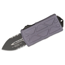 Ніж Microtech Exocet Black Blade DS, серрейтор