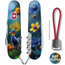 Складаний ніж Victorinox SPARTAN DESIGN Райська синя пташка