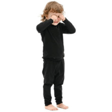 Термофутболка дитяча Turbat Yeti Top Kids anthracite black - 104 - чорний
