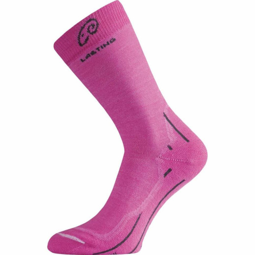 Термошкарпетки для трекінгу Lasting WHI 408 рожеві M