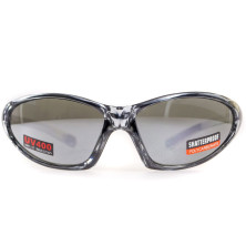 Окуляри Global Vision Lisa Silver чорні дзеркальні