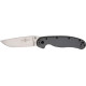 Ніж Ontario Knife RAT I Carbon Fiber D2 Steel black