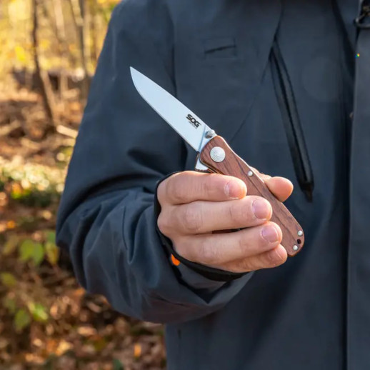 Ніж Twitch II Wood Handle (SOG TWI17-CP)