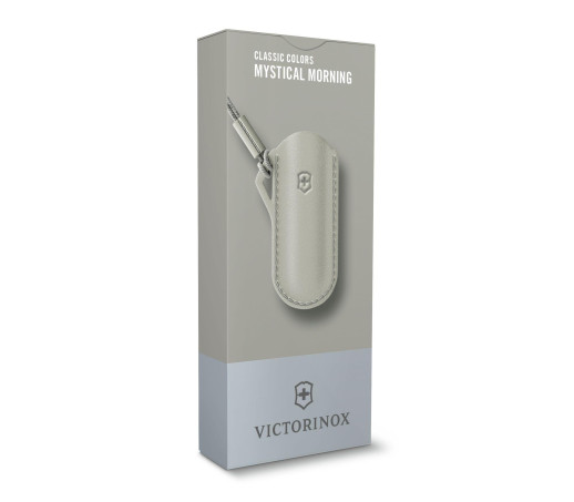 Чохол Шкіряний Victorinox для ножа 58 mm серії Classic SD Colors, Mystical Morning (4.0670.31) сірий