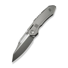 Ніж складаний туристичний Weknife Bogey (9.3 см) Bohler M390 / Titanium сірий