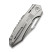 Ніж складаний туристичний Weknife Bogey (9.3 см) Bohler M390 / Titanium сірий