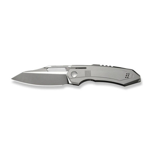 Ніж складаний туристичний Weknife Bogey (9.3 см) Bohler M390 / Titanium сірий