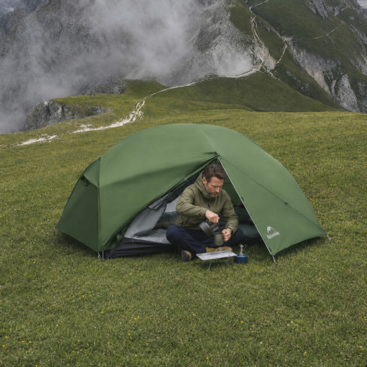 Намет надлегкий двомісний Naturehike Mongar CNK2650WS014, 210T, зелений