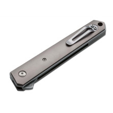 Ніж Бокер плюс Квайкен фліппер Дамаст (01bo297dam)