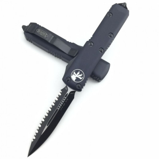 Ніж Microtech UTX-85 Black Blade FS серрейтор 232-3