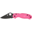 Нож Spyderco Para 3 Black Blade, pink