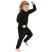 Термофутболка дитяча Turbat Yeti Top Kids anthracite black - 116 - чорний