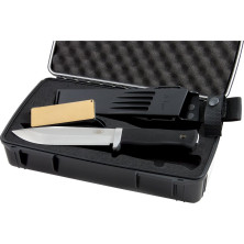 Набір Fallkniven Army Survival Pro Lam.CoS: ніж, кейс, точильний камінь, піхви, A1pro