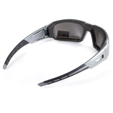 Окуляри Global Vision Velocity (silver mirror) дзеркальні чорні
