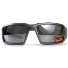 Окуляри Global Vision Velocity (silver mirror) дзеркальні чорні