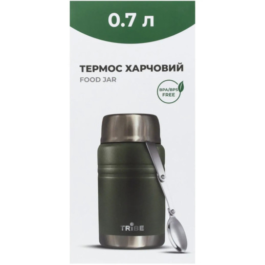 Термос Tribe Food Jar харчовий 0,7 л T-DE-0023, olive