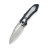 Нож складной туристический Weknife Bogey (9.3 см) Bohler M390 / Titanium синий