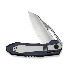 Ніж складаний туристичний Weknife Bogey (9.3 см) Bohler M390 / Titanium синій