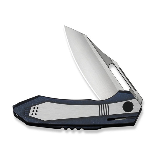 Ніж складаний туристичний Weknife Bogey (9.3 см) Bohler M390 / Titanium синій