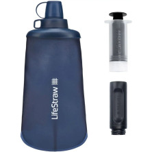 Пляшка-фільтр для води LifeStraw Peak Squeeze, 650 мл, Dark Mountain Gray (LSW LSPSFMLGRWW)