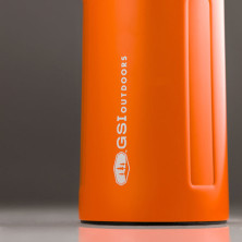 Термос GSI Outdoors Glacier Stainless 0,5l Vacuum Bottle (помаранч)