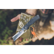 Ніж складний Gerber Flatiron D2 Micarta, синій, коробка (1055363)