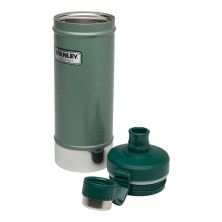 Термобутилка Stanley Classic, 0.75 л (Зелена, чорна, сталева)