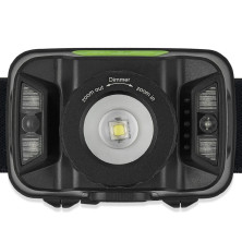 Ліхтар налобний Winso 220Lm, 5W CREE XTE , 1800mAh, Zoom, Sensor White/Red
