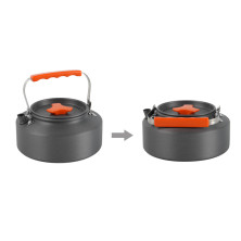 Чайник BRS-TS10 1,1 л, алюміній, сірий