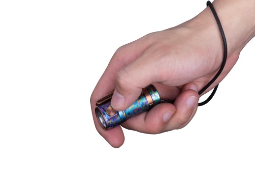 Ліхтар-наключник Fenix E16 ti Cree XP-L HI LED Galaxy blue