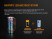 Ліхтар-наключник Fenix E16 ti Cree XP-L HI LED Galaxy blue