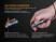 Ліхтар-наключник Fenix E16 ti Cree XP-L HI LED Galaxy blue