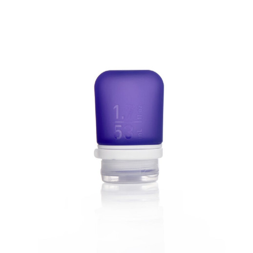 Силіконова пляшечка Humangear GoToob + Small, фіолетова