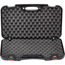 Кейс MEGAline 50x30x8.5 пластиковий, чорний, кодовий замок