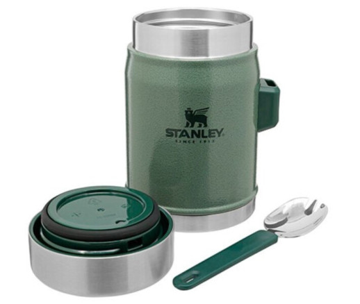 Термос для їжі Stanley Legendary Classic Hammertone Green 0,4 л