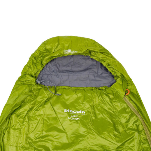 Спальний мішок Pinguin Lite Mummy (14/10°C), 185 см - Right Zip, Khaki (PNG 228243) 2020