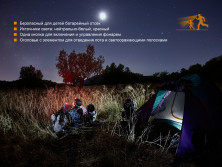 Налобний ліхтар Fenix HL16 Cree XP-E2 R3 Neutral White (рожевий)