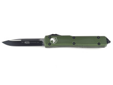 Ніж Microtech Ultrtaech Drop Point Black Blade od Green 121 - 1od