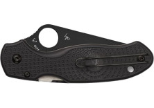 Ніж Spyderco Para 3 Black Blade FRN серрейтор (С223ЅВВК)