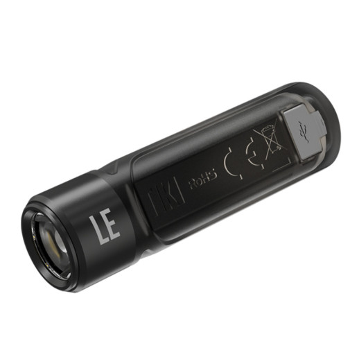 Ліхтар наключний Nitecore TIKI LE (Osram P8 + Red + Blue LED, 300 люмен, 7 режимів, USB-С), чорний