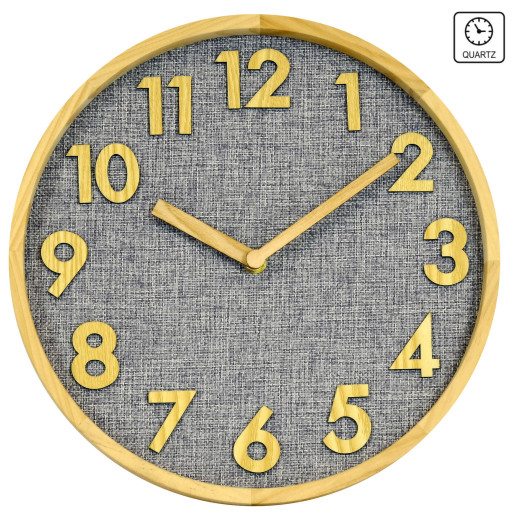 Годинник настінний Technoline WT7235 Grey/Brown (WT7235)