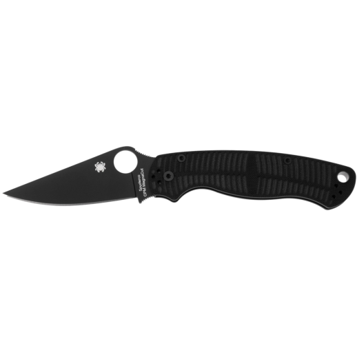 Ніж Spyderco Para Military 2 Black Blade, black