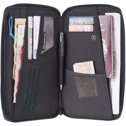 Гаманець RFID lifeventure Travel Wallet чорний (68770)