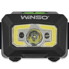 Ліхтар налобний Winso 240Lm, 3W XPE+ COB, 1200mAh, Sensor White/Red