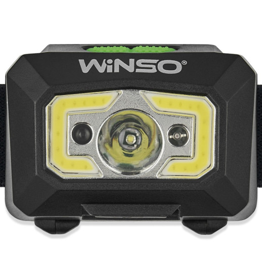 Ліхтар налобний Winso 240Lm, 3W XPE+ COB, 1200mAh, Sensor White/Red