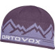 Шапка Ortovox PEAK BEANIE wild berry - фіолетовий