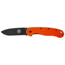 Ніж Esee Knives Avispa Black Blade AUS-8 G10 Orange