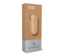 Чохол Шкіряний Victorinox для ножа 58 mm серії Classic SD Colors, Wet Sand (4.0670.49) бежевий