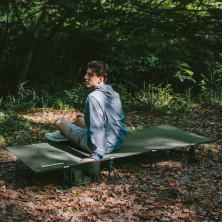 Ліжко складане Naturehike XJC08 CNK2550WS020, поліестер / алюміній, зелений