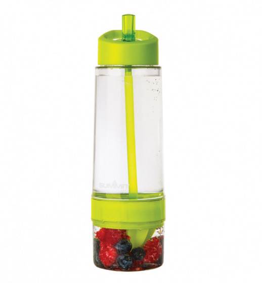 Пляшка-соковижималка Summit MyBento Fruit Infuser-Squeezer Bottle Зелена 750 мл